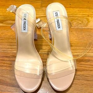Clear Steve Madden Pumps